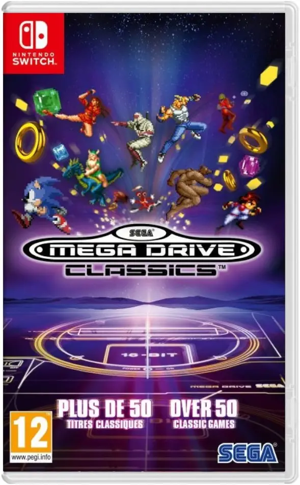 Sega Mega Drive Classics Nintendo Switch okładka gry