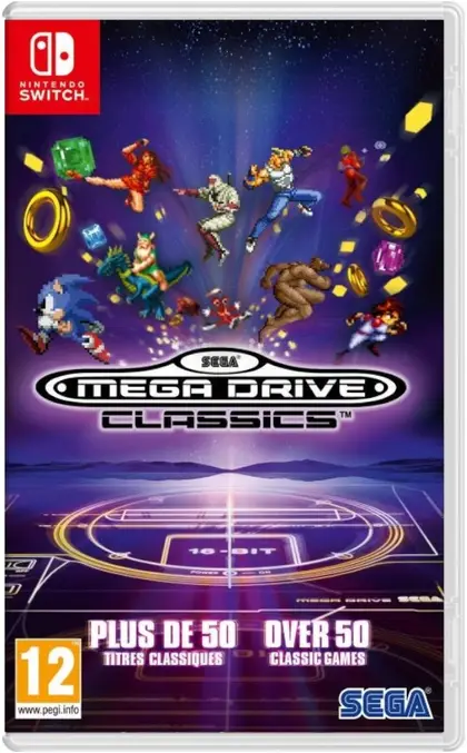 Sega Mega Drive Classics Nintendo Switch okładka gry