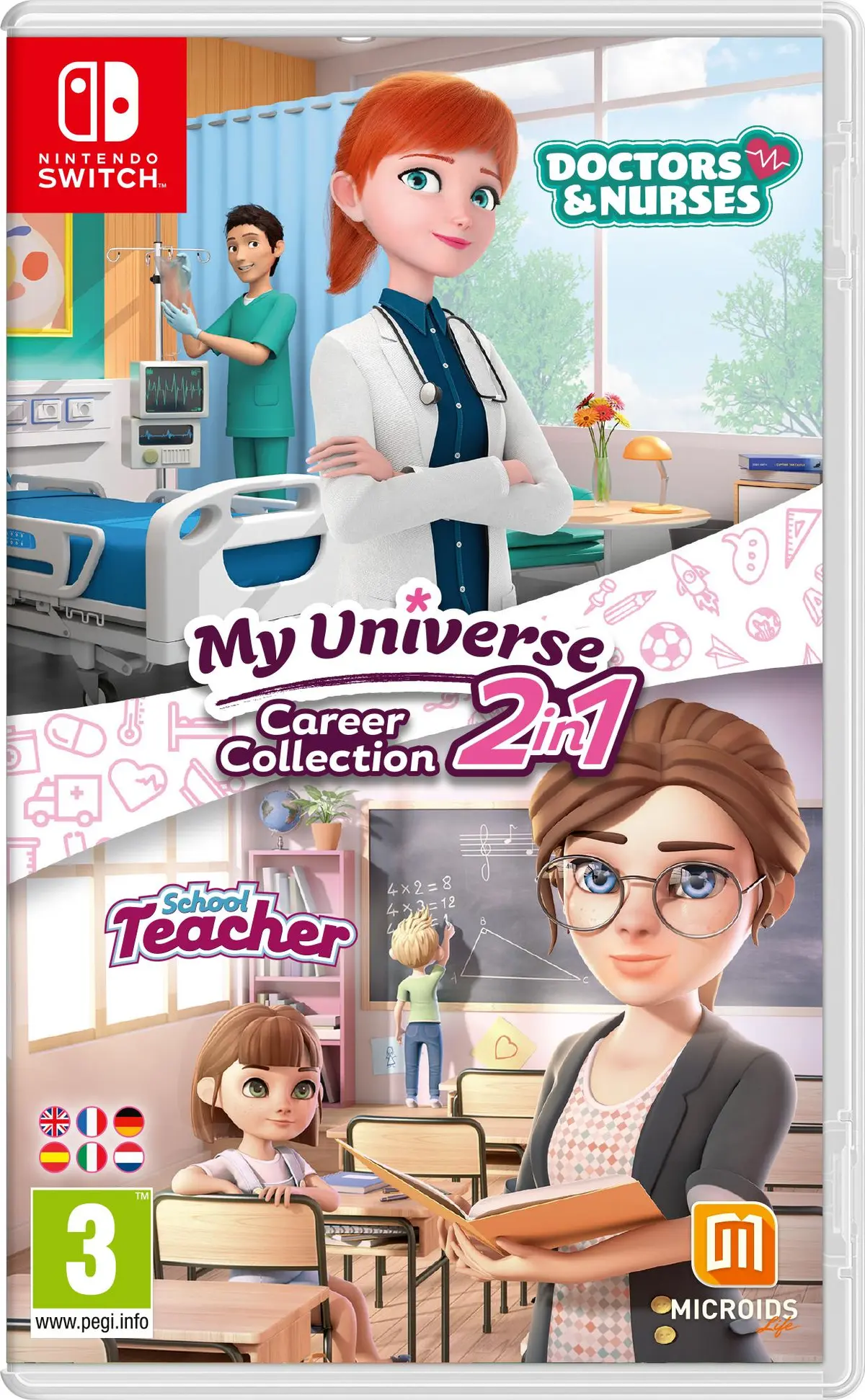 Okładka gry My Universe: 2 in 1 Career Collection na Nintendo Switch Okładka gry My Universe: 2 in 1 Career Collection na Nintendo Switch
