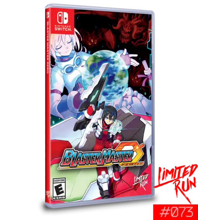 Blaster Master Zero Nintendo Switch okładka gry
