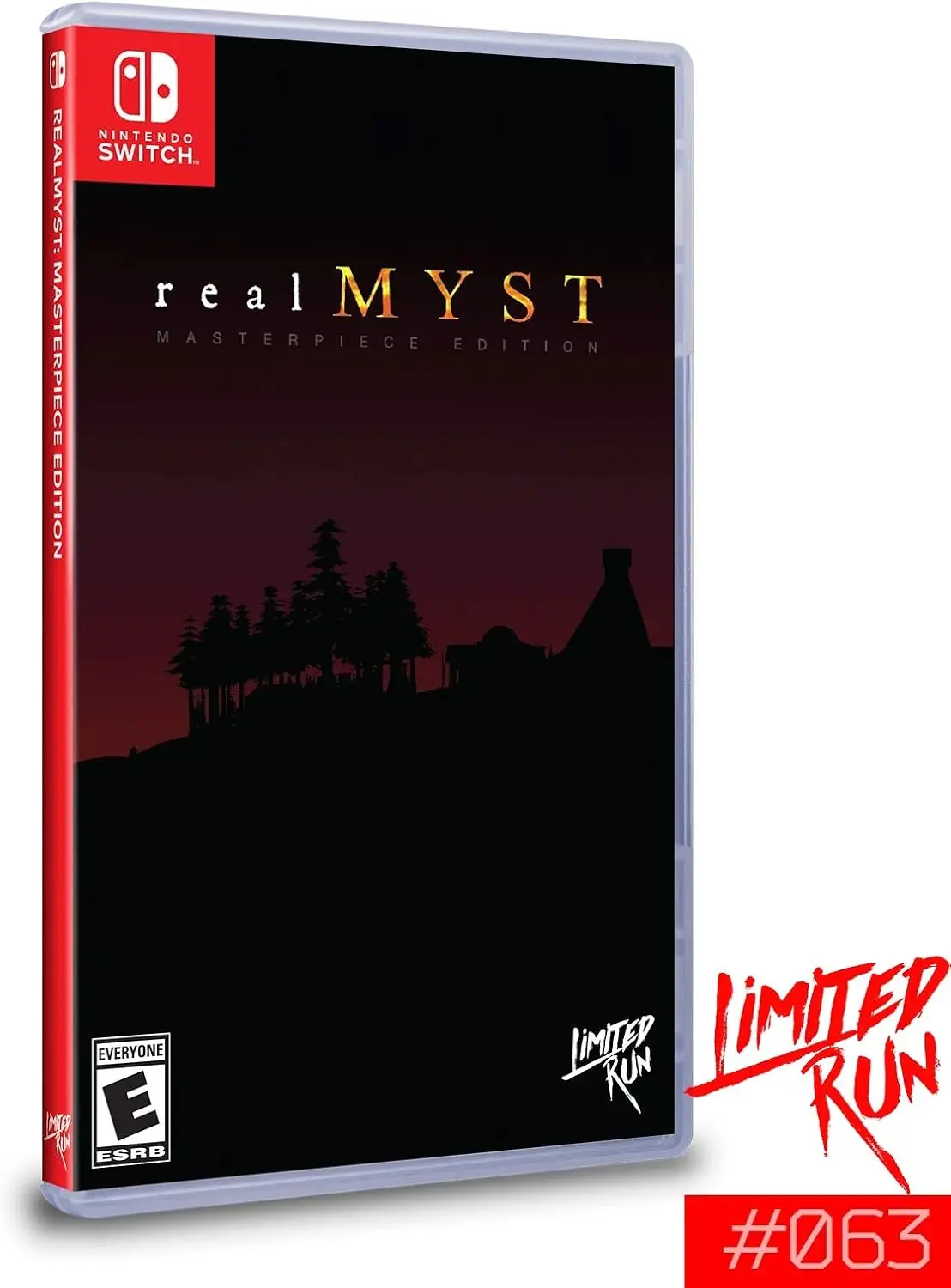 real Myst Nintendo Switch okładka gry