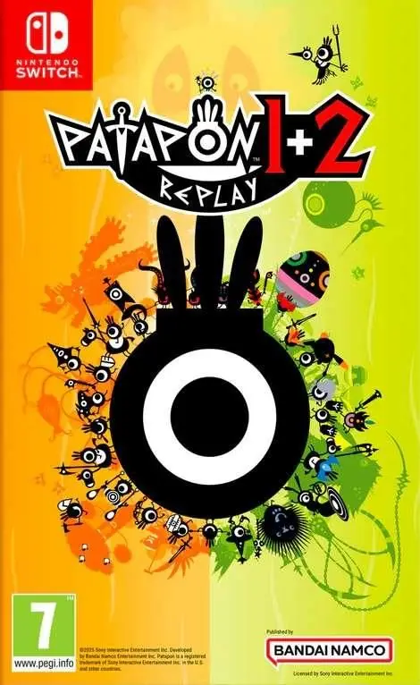 Patapon 1 + 2 Replay Nintendo Switch okładka gry