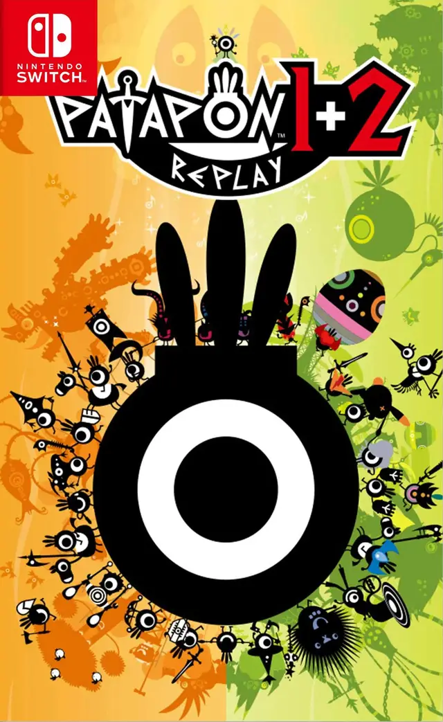 Patapon 1 + 2 Replay Nintendo Switch okładka gry