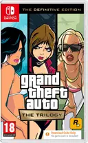 Okładka gry Grand Theft Auto: The Trilogy – The Definitive Edition na Nintendo Switch - najlepsza oferta