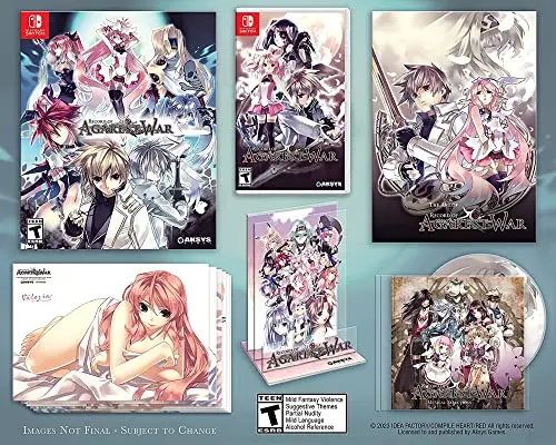 Record of Agarest War Limited Edition Nintendo Switch okładka gry