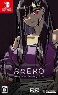 SAEKO: Giantess Dating Sim Nintendo Switch okładka gry