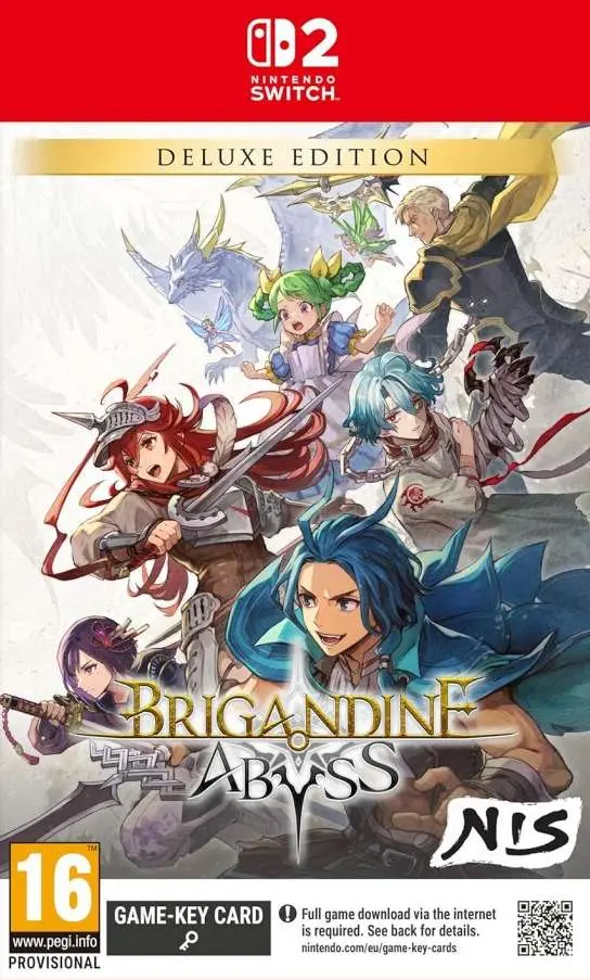 Okładka gry Brigandine Abyss na Nintendo Switch 2
