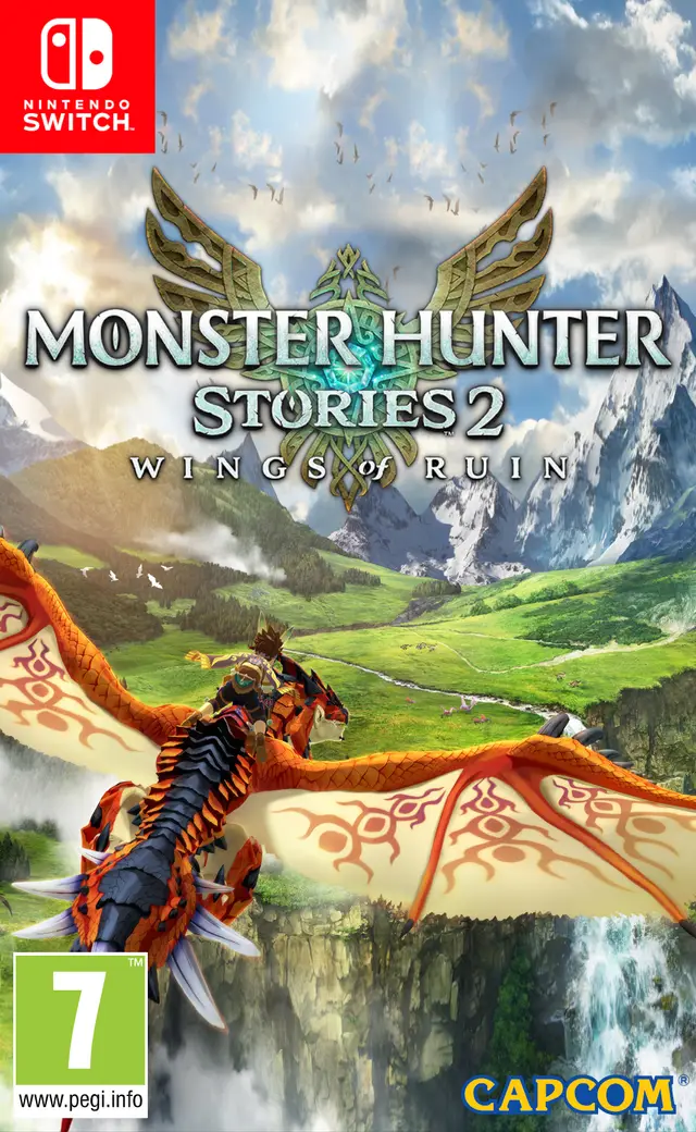 Monster Hunter Stories 2: Wings of Ruin Nintendo Switch okładka gry