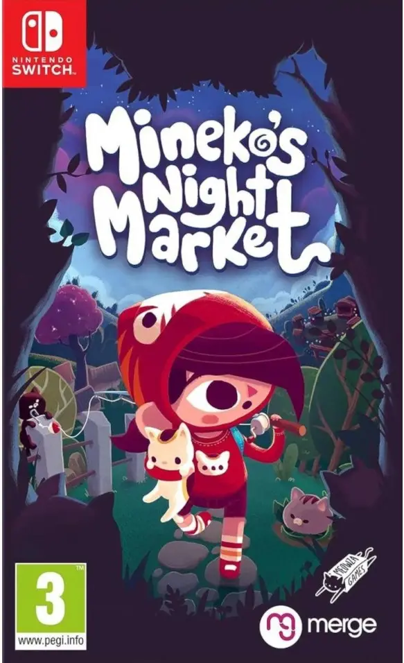 Mineko's Night Market Nintendo Switch okładka gry