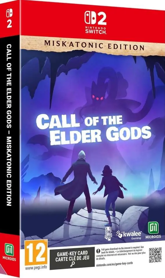 Okładka gry Call of the Elder Gods Miskatonic Edition na Nintendo Switch 2