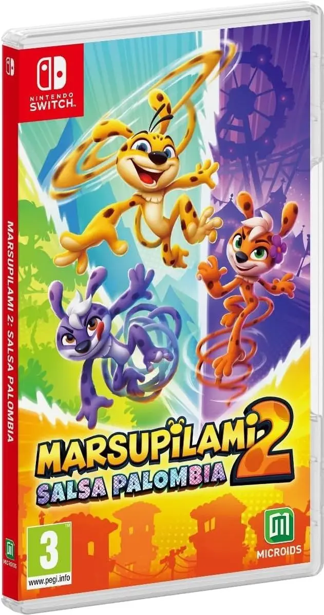 Okładka gry Marsupilami 2 Salsa Palombia