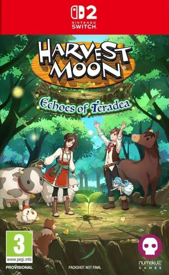 Okładka gry Harvest Moon Echoes of Teradea na Nintendo Switch 2 Okładka gry Harvest Moon Echoes of Teradea na Nintendo Switch 2