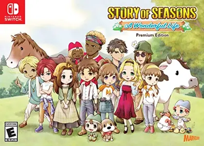 Story of Seasons: A Wonderful Life Premium Edition Nintendo Switch okładka gry