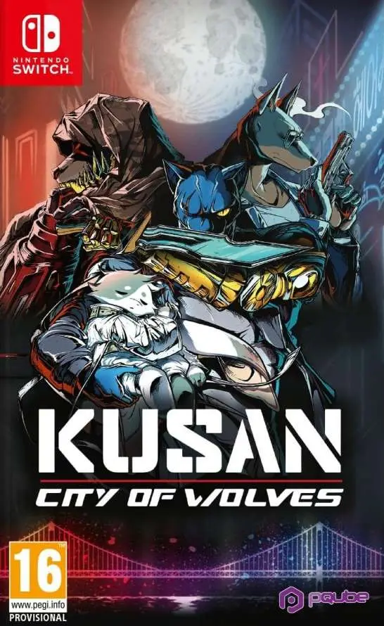 Kusan: City of Wolves Nintendo Switch okładka gry
