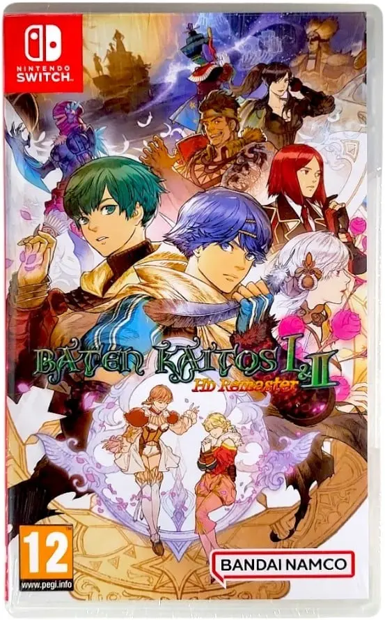 Baten Kaitos I and II HD Remaster Nintendo Switch okładka gry