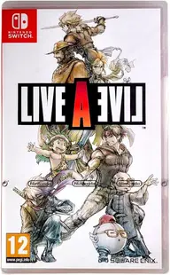 Live A Live Nintendo Switch okładka gry