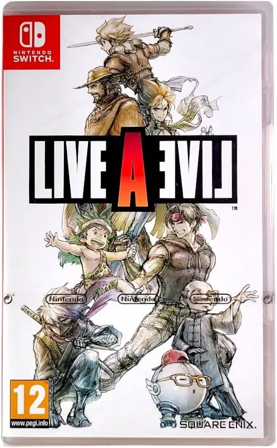 Live A Live Nintendo Switch okładka gry