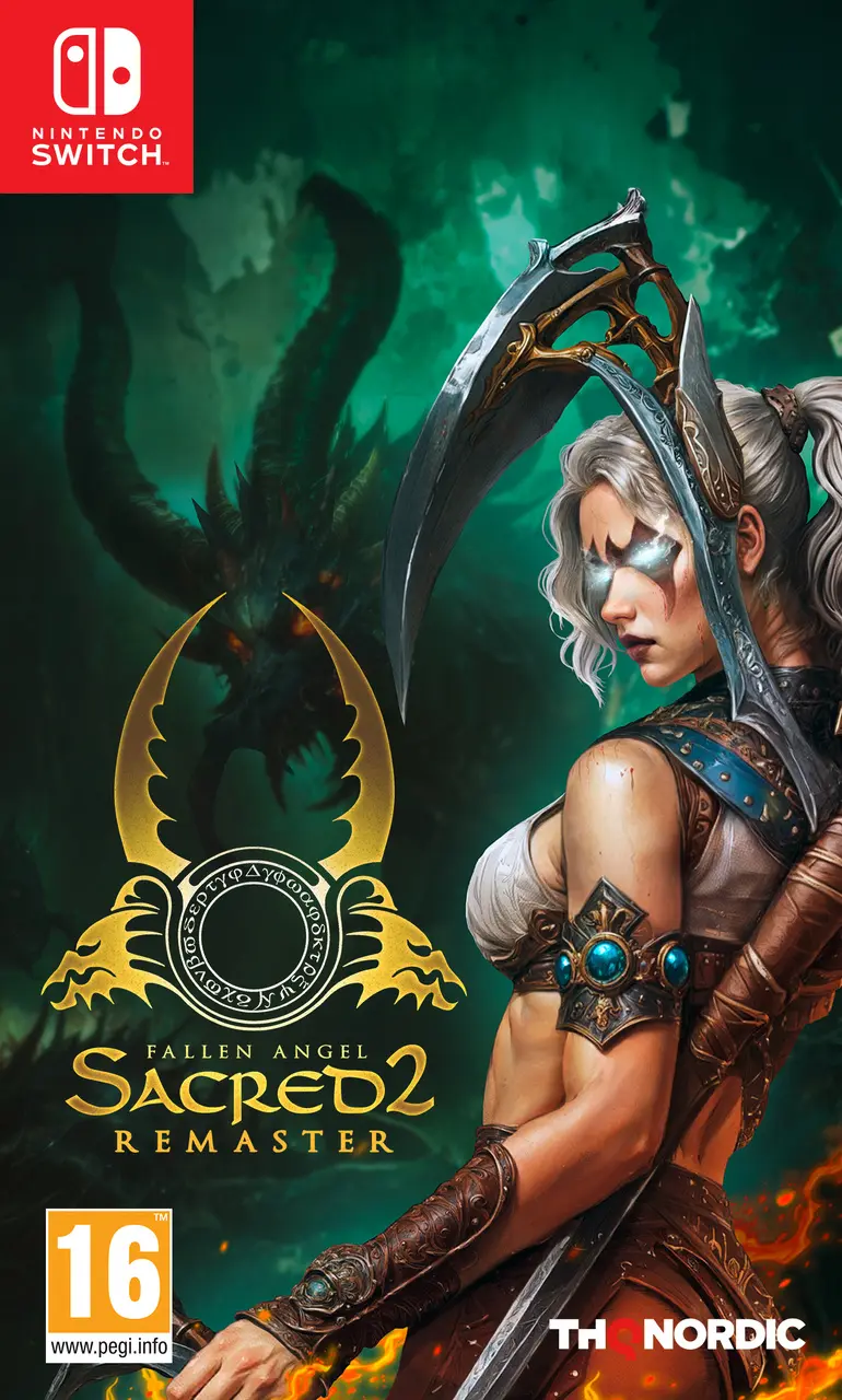 Okładka gry Sacred 2 Remaster na Nintendo Switch Okładka gry Sacred 2 Remaster na Nintendo Switch