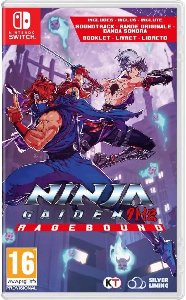 Ninja Gaiden Ragebound Nintendo Switch okładka gry