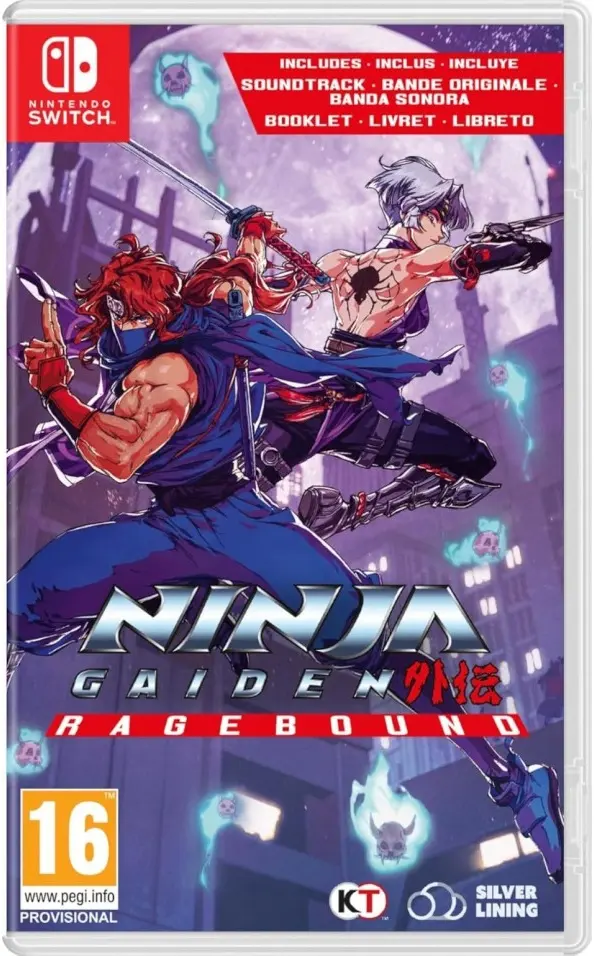 Okładka gry Ninja Gaiden Ragebound na Nintendo Switch Okładka gry Ninja Gaiden Ragebound na Nintendo Switch