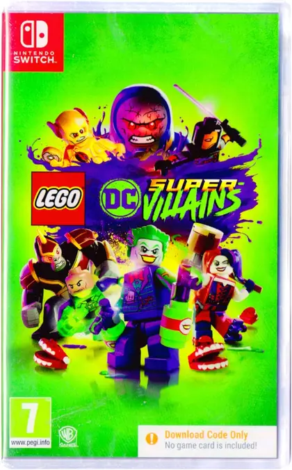 LEGO DC Super-Villains Złoczyńcy Nintendo Switch okładka gry