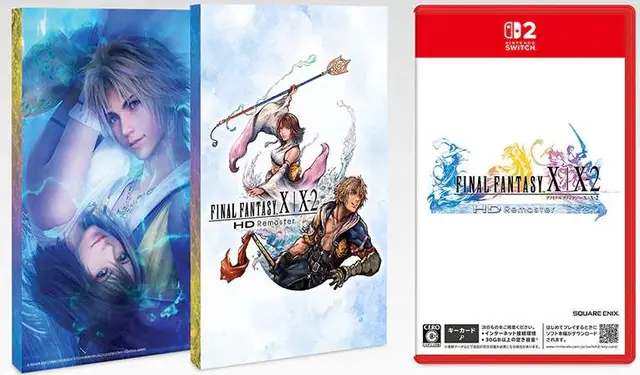 FINAL FANTASY X/X-2 HD Remaster Nintendo Switch 2 okładka gry