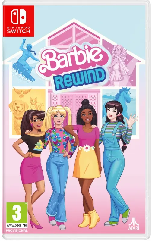 Okładka gry Barbie Rewind na Nintendo Switch Okładka gry Barbie Rewind na Nintendo Switch