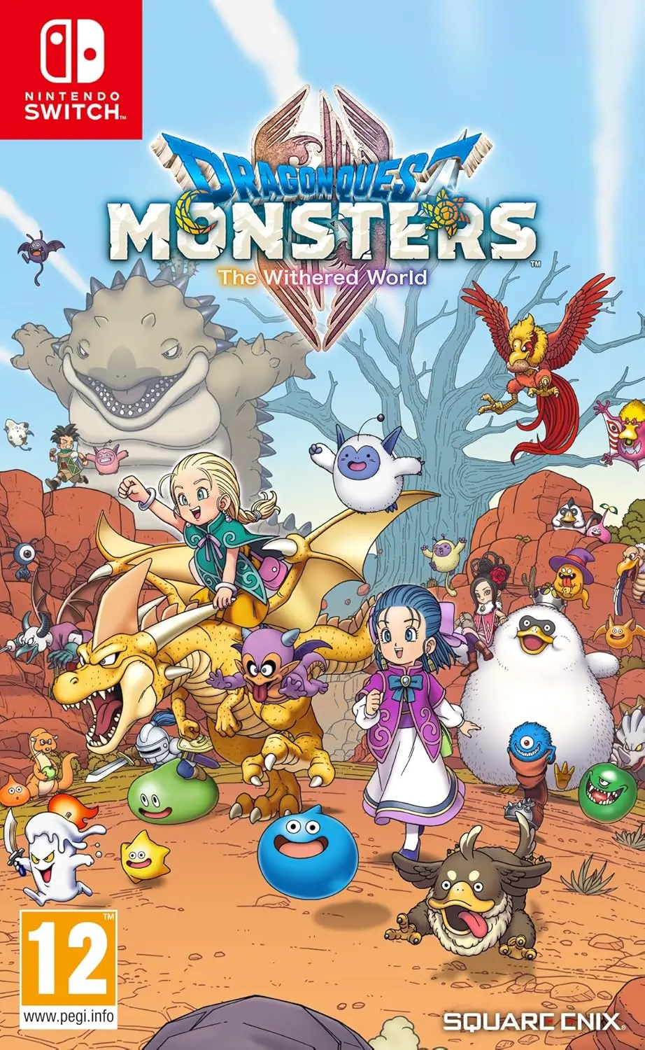 Okładka gry DRAGON QUEST Monsters: The Withered World na Nintendo Switch Okładka gry DRAGON QUEST Monsters: The Withered World na Nintendo Switch