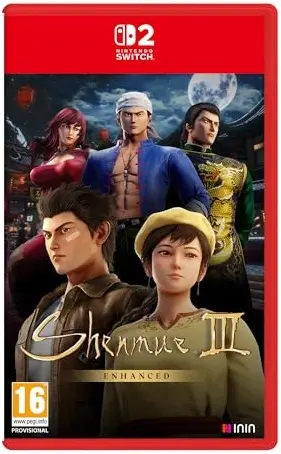 Okładka gry Shenmue III Enhanced na Nintendo Switch 2 Okładka gry Shenmue III Enhanced na Nintendo Switch 2