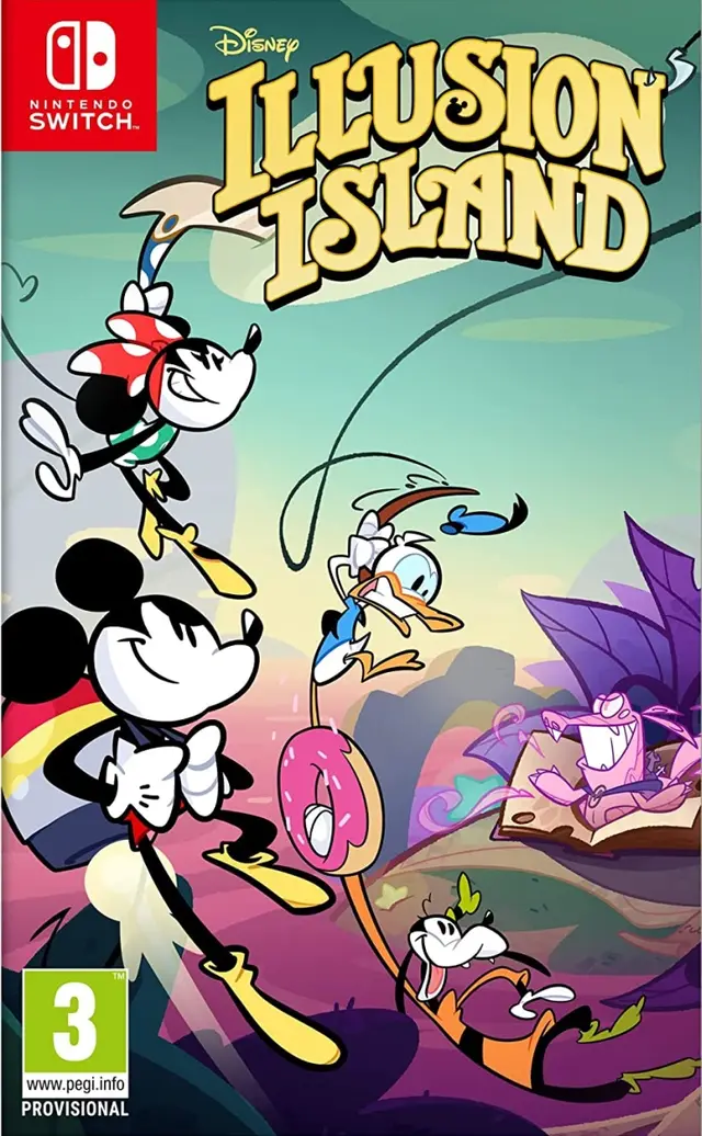 Disney Illusion Island Nintendo Switch okładka gry
