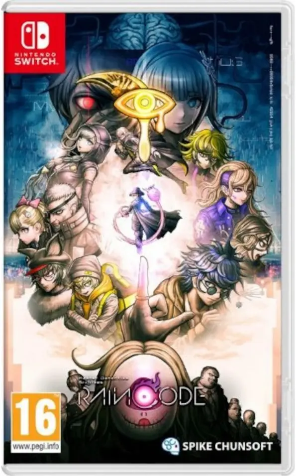 Master Detective Archives: Rain Code Nintendo Switch okładka gry