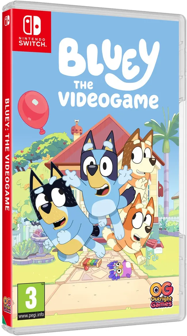 Okładka gry Bluey: The Videogame