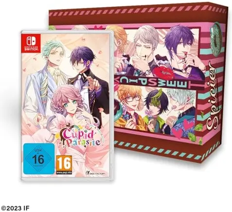 Okładka gry Cupid Parasite: Sweet and Spicy Darling - Limited Edition na Nintendo Switch Okładka gry Cupid Parasite: Sweet and Spicy Darling - Limited Edition na Nintendo Switch