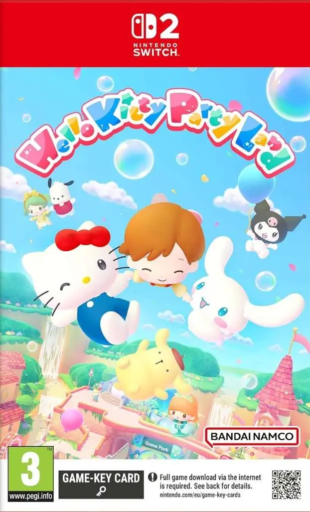 Okładka gry Hello Kitty: Party Land - Day One Edition na Nintendo Switch 2 Okładka gry Hello Kitty: Party Land - Day One Edition na Nintendo Switch 2