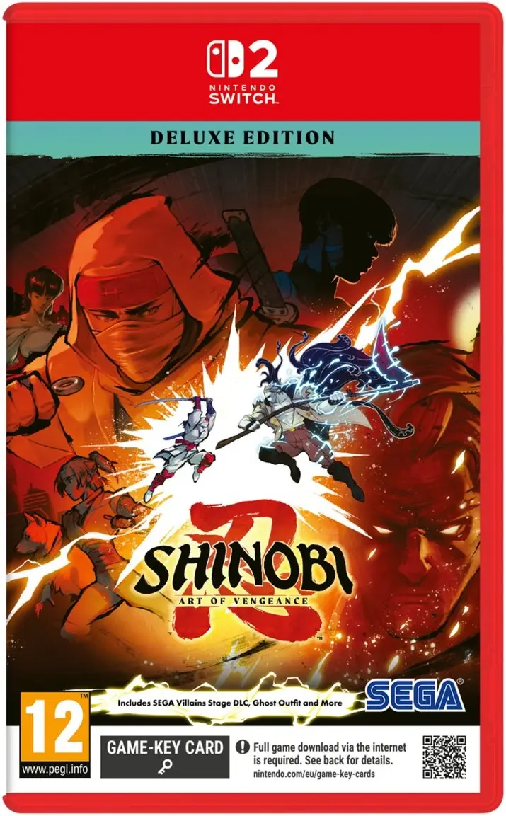 Okładka gry SHINOBI: Art of Vengeance na Nintendo Switch 2 Okładka gry SHINOBI: Art of Vengeance na Nintendo Switch 2