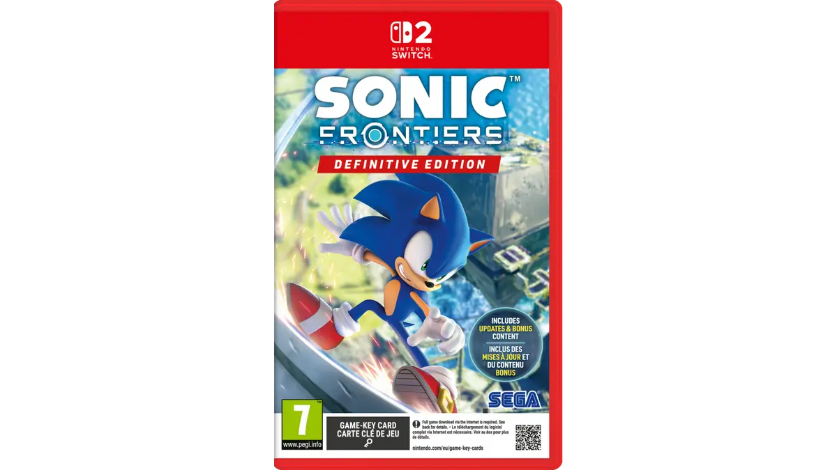 Okładka gry Sonic Frontiers - Definitive Edition na Nintendo Switch 2 Okładka gry Sonic Frontiers - Definitive Edition na Nintendo Switch 2