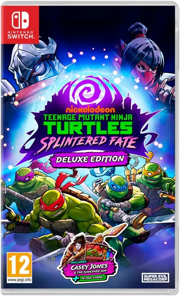 Teenage Mutant Ninja Turtles: Splintered Fate Deluxe Edition Nintendo Switch okładka gry
