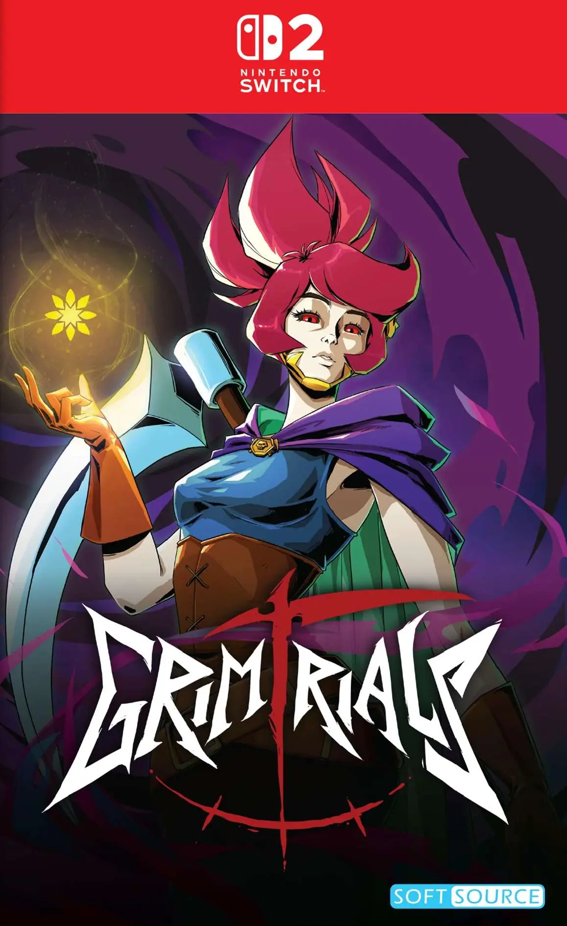 Okładka gry Grim Trials na Nintendo Switch 2 Okładka gry Grim Trials na Nintendo Switch 2