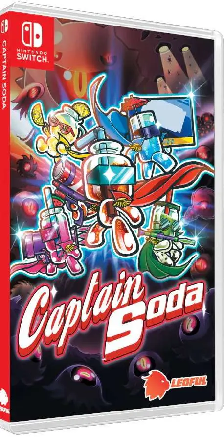 Okładka gry Captain Soda na Nintendo Switch Okładka gry Captain Soda na Nintendo Switch