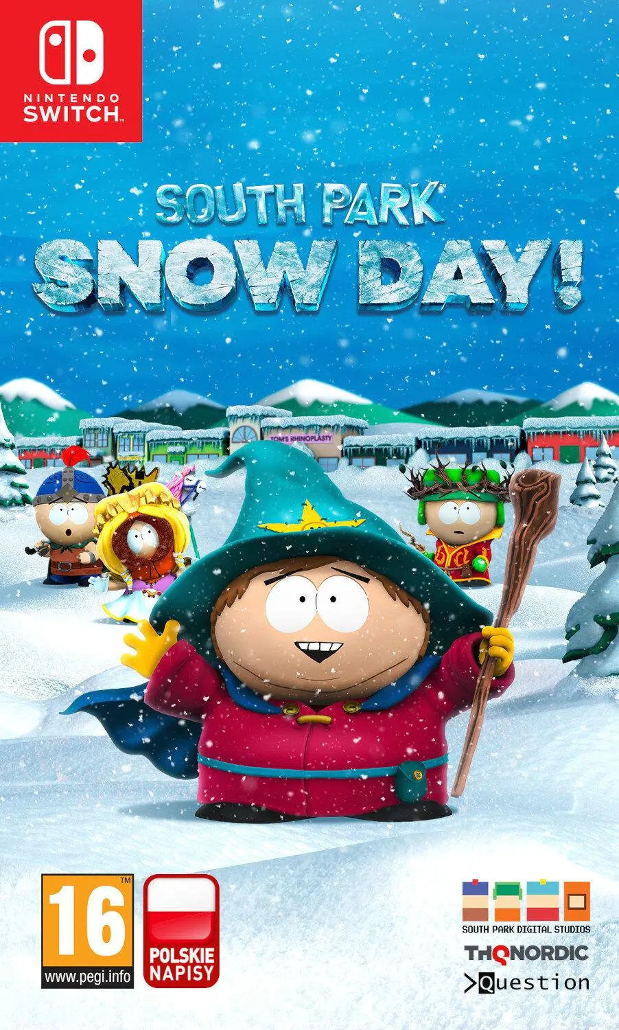 Okładka gry South Park: Snow Day!