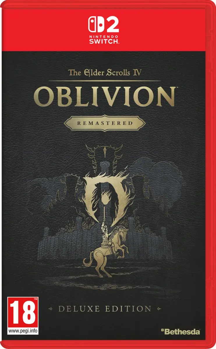 Okładka gry The Elder Scrolls IV: Oblivion Remastered na Nintendo Switch 2 Okładka gry The Elder Scrolls IV: Oblivion Remastered na Nintendo Switch 2