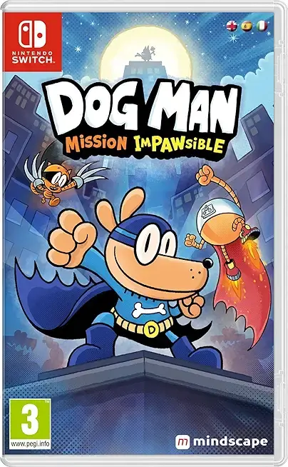 Dog Man: Mission Impawsible Nintendo Switch okładka gry