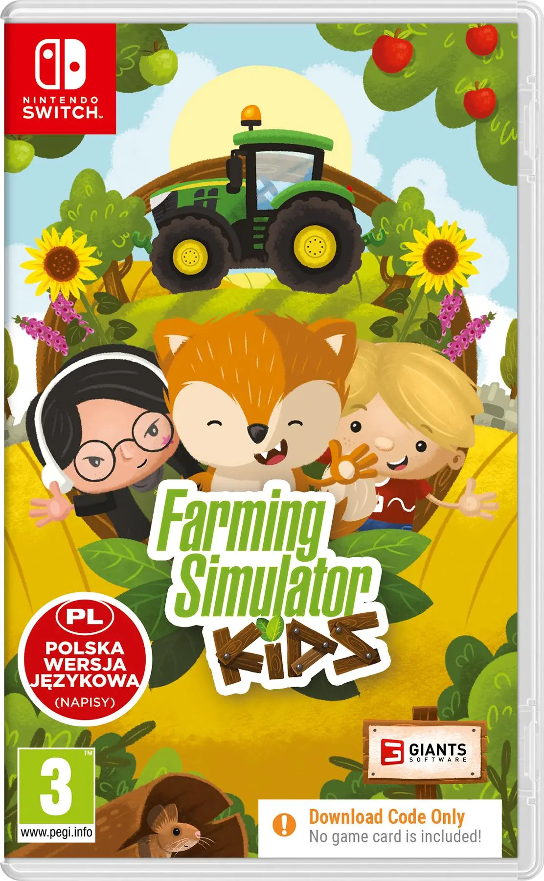 Farming Simulator Kids Nintendo Switch okładka gry