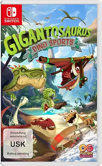 Gigantosaurus: Dino Sports Nintendo Switch okładka gry
