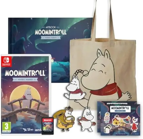 Okładka gry Moomintroll Winter's Warmth: Collector's Edition na Nintendo Switch Okładka gry Moomintroll Winter's Warmth: Collector's Edition na Nintendo Switch