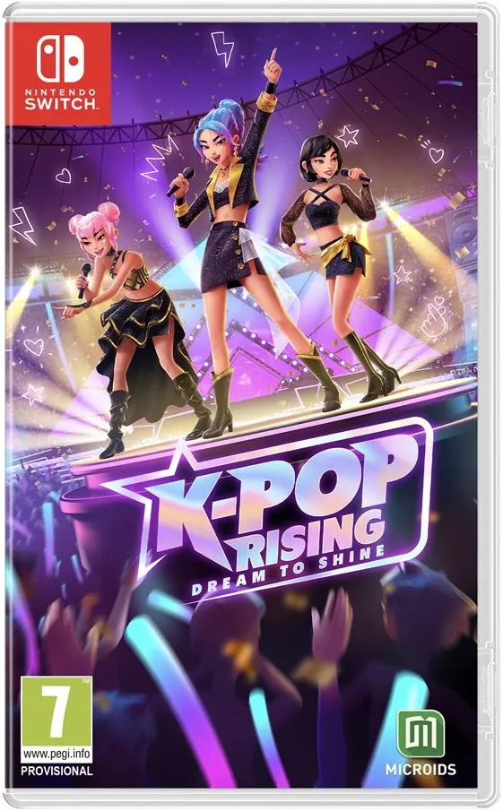 Okładka gry K-Pop Rising: Dream To Shine na Nintendo Switch Okładka gry K-Pop Rising: Dream To Shine na Nintendo Switch