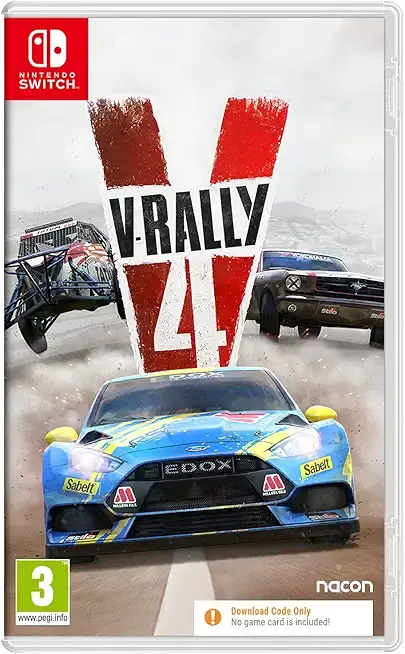 Okładka gry V-Rally 4