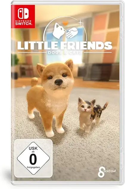 Little Friends: Dogs & Cats Nintendo Switch okładka gry