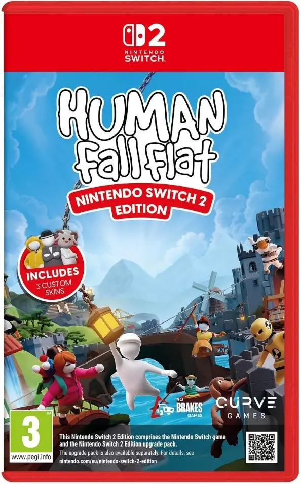 Okładka gry Human Fall Flat na Nintendo Switch 2 Okładka gry Human Fall Flat na Nintendo Switch 2