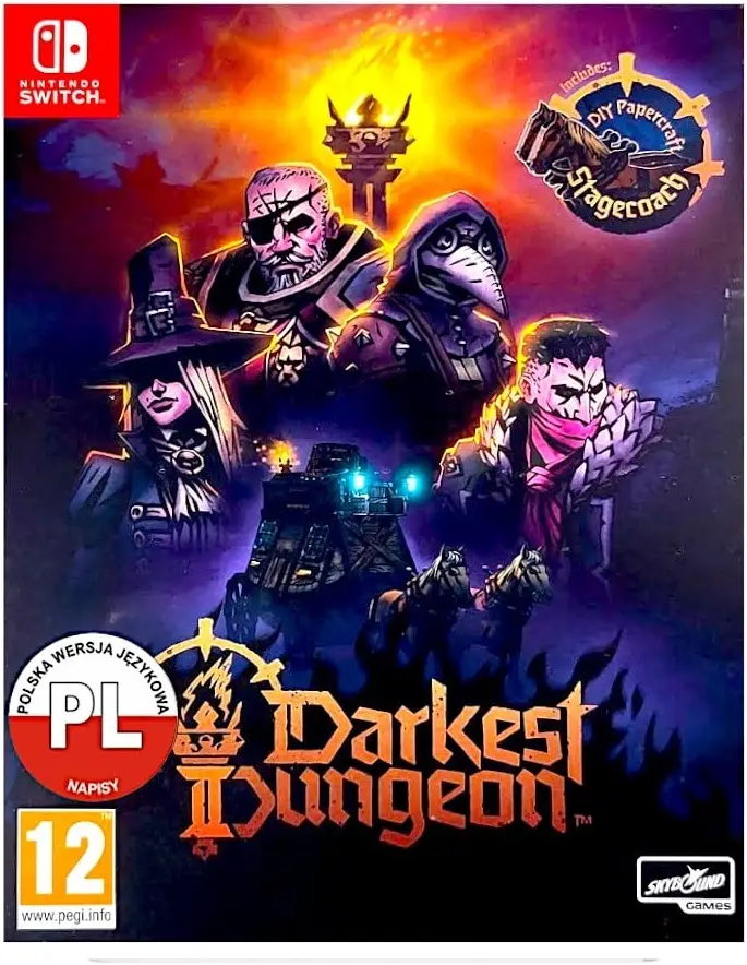 Darkest Dungeon II Nintendo Switch okładka gry